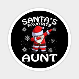 Santas Favorite Aunt Christmas Magnet